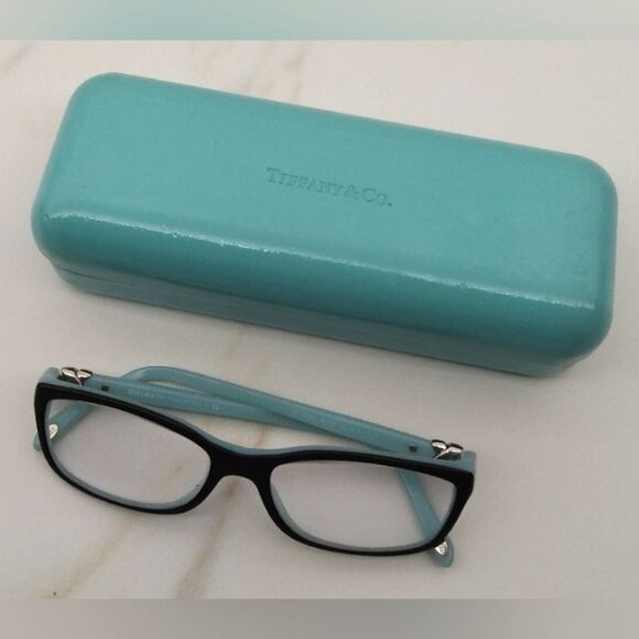 Tiffany & Co. Turquoise & Silver Kids Girls Eye Glasses - Picture 1 of 16
